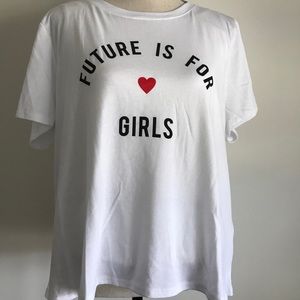 Future Is For Girls Women’s Relaxed Fit Tee